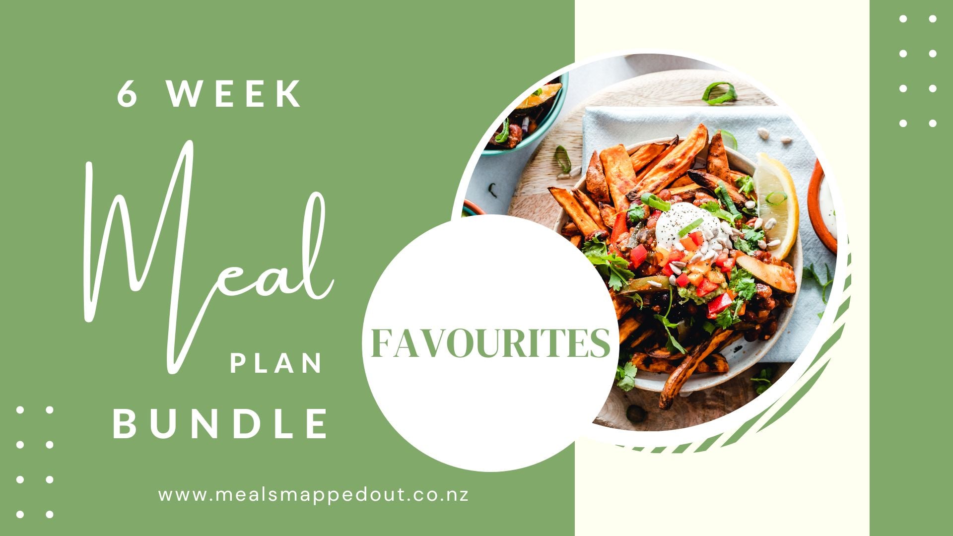 Favourites 6-Week Meal Plan Bundle – Meals Mapped Out